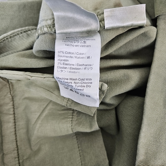 J. Crew 7" stretch chino short Size 20 NWT Green - Picture 6 of 6